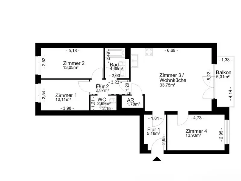 Tauschwohnung: Tausch deine 3-Zimmer-Wohnung in Berlin! — photo 1